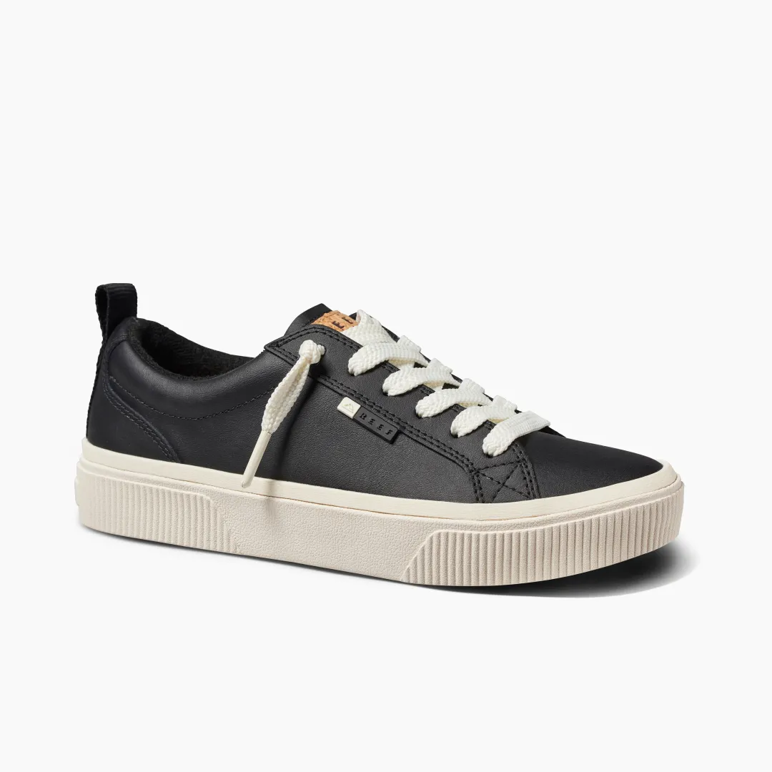 REEF Shoes | Lay Day Dawn BlackLeather