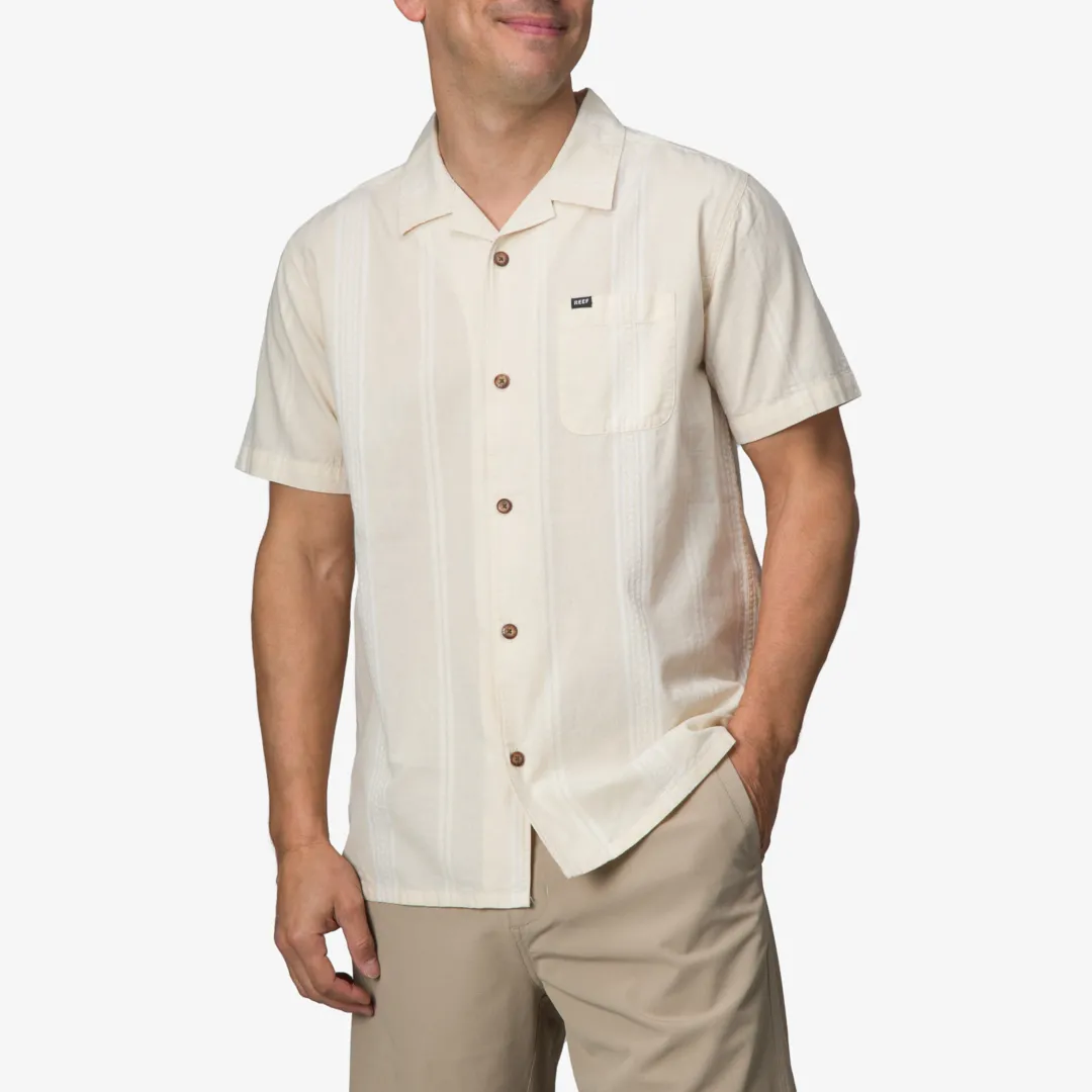 REEF Shirts & T-shirts | Lemmy Short Sleeve Shirt AlmondMilk