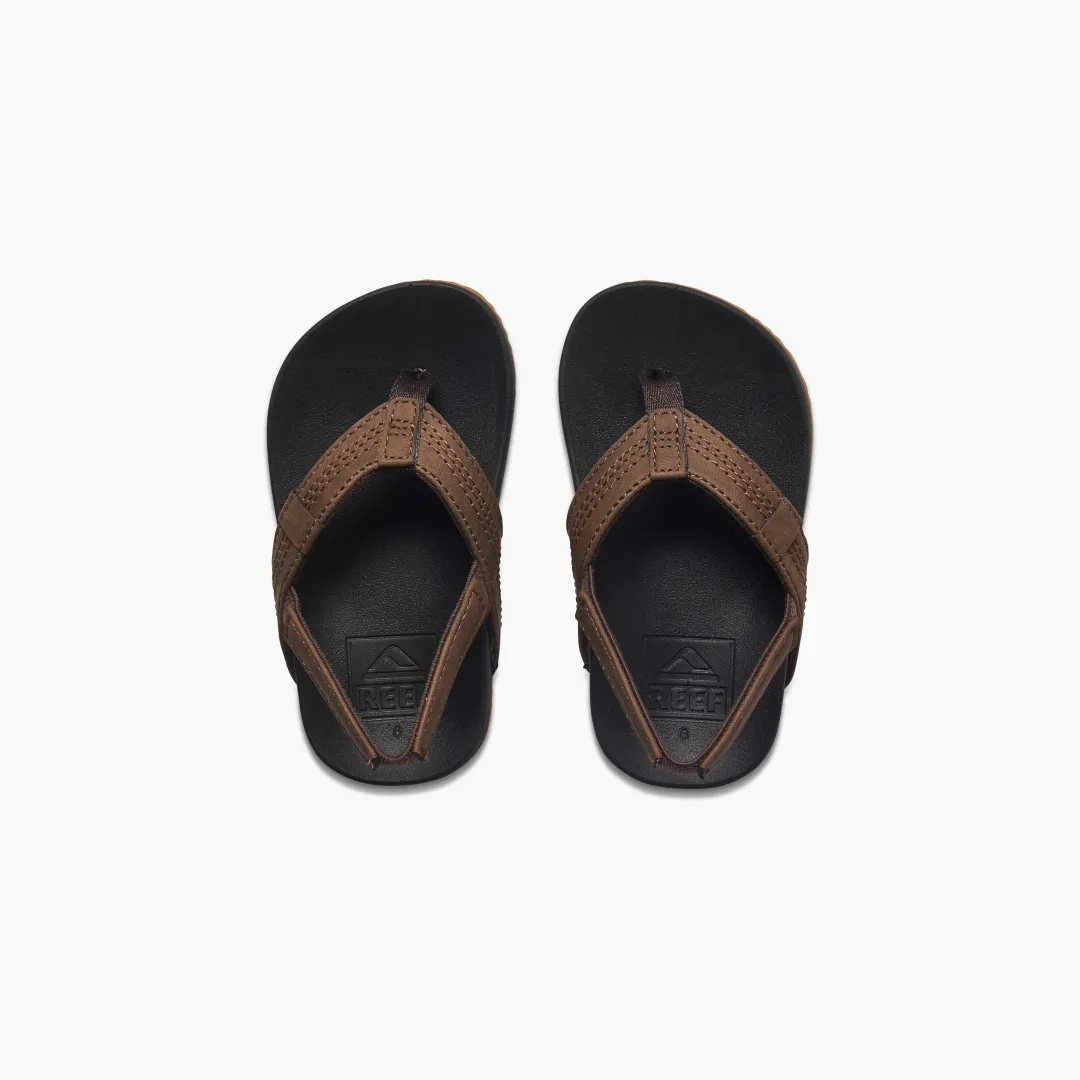 REEF Kids Water Friendly | Lil Cushion Phantom Black/Brown