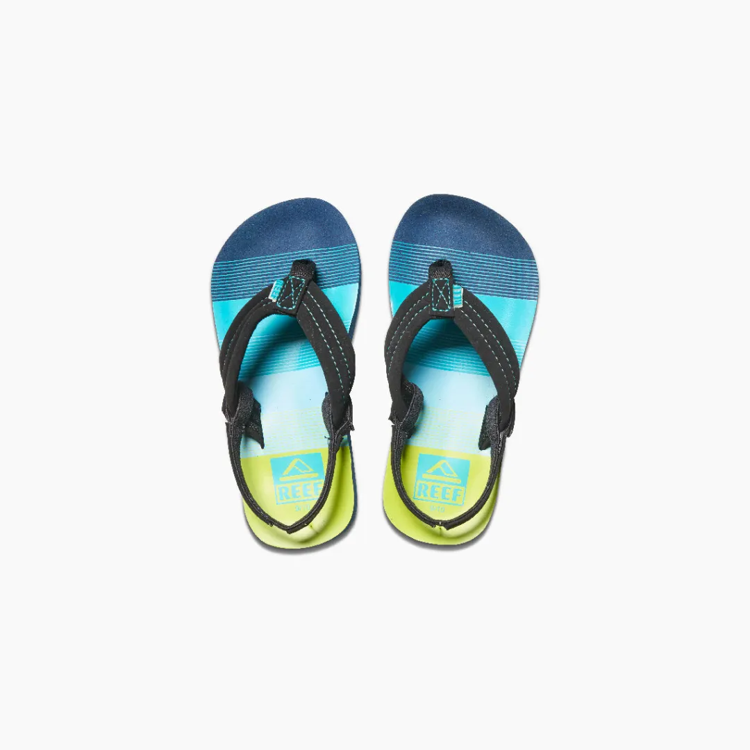 REEF Kids Ahi | Kids Water Friendly | Little Ahi Aqua/Green