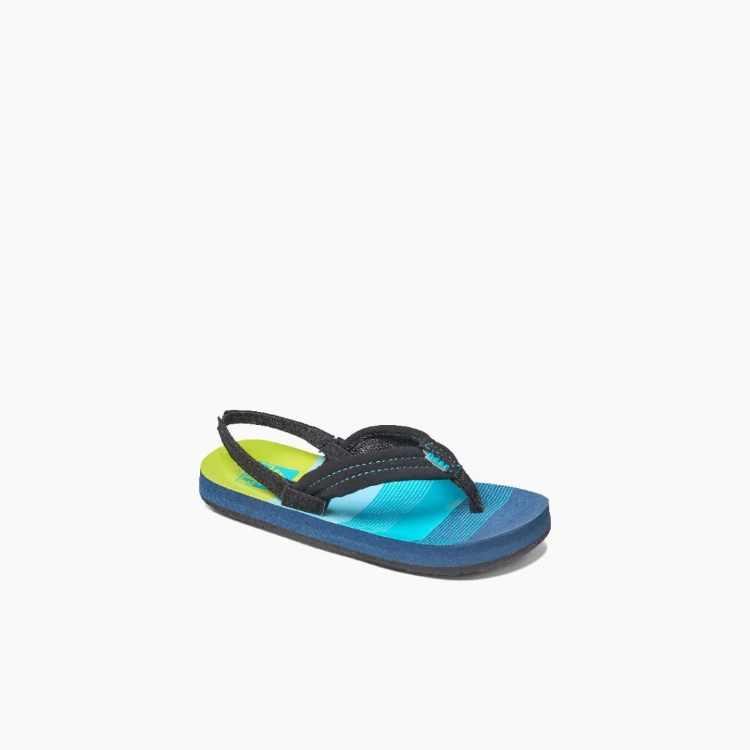 REEF Kids Ahi | Kids Water Friendly | Little Ahi Aqua/Green