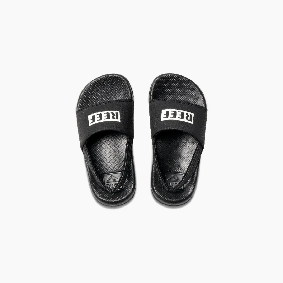 REEF Kids Water Friendly | Little One Slide ReefBlack/White