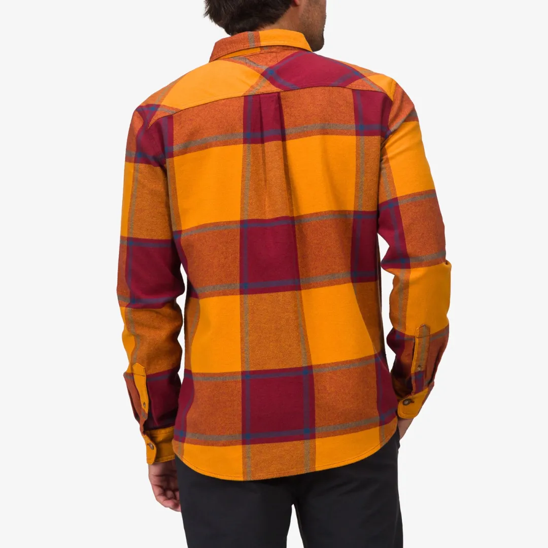 REEF Outerwear | Morris Long Sleeve Woven Shirt CathaySpice