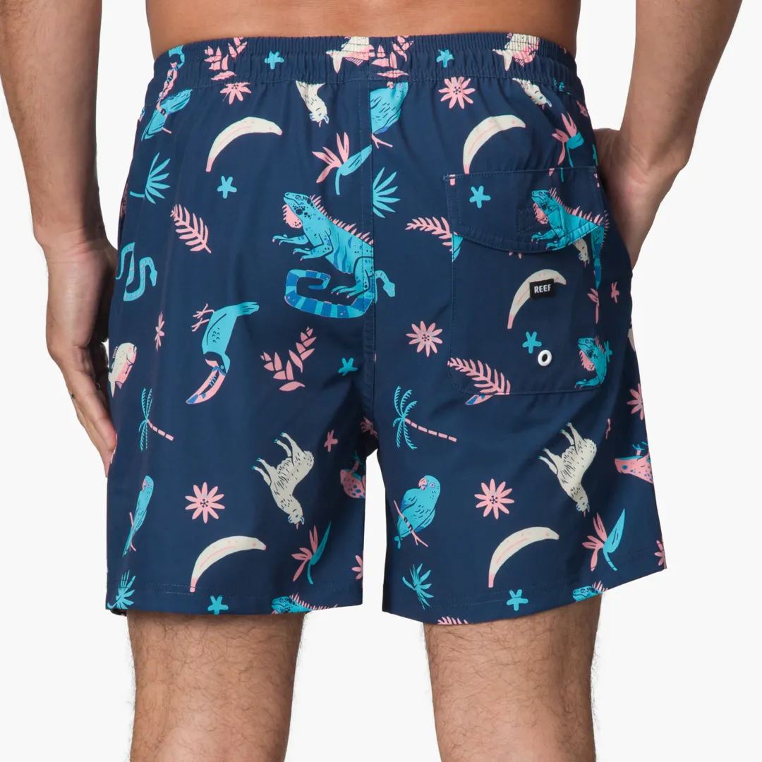 REEF Shorts, Boardshorts & Pants | Myers Elastic Waist Short 16" InsignaBlue
