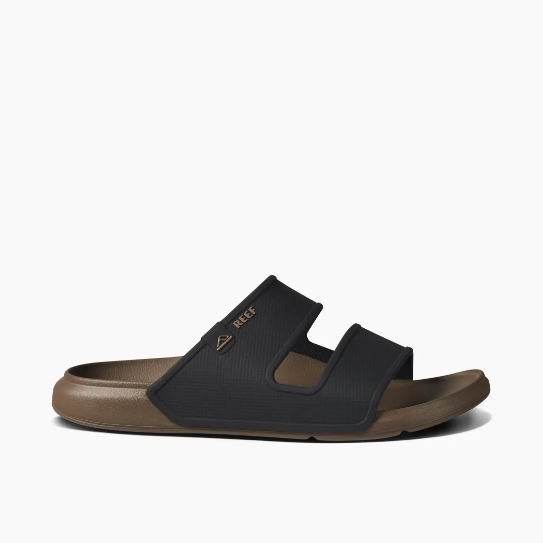 REEF Slides | Sandals | Oasis Double Up Fossil/Black