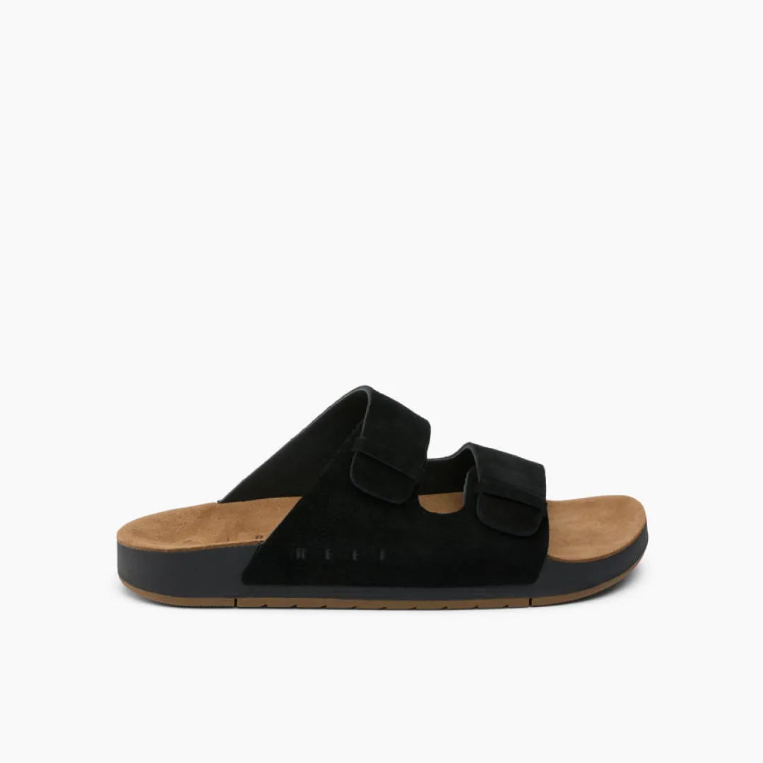 REEF Slides | Sandals | Ojai Two Bar Black/Tan