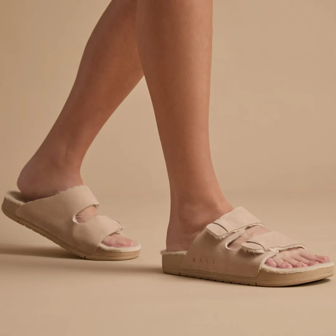 REEF Slides | Sandals | Ojai Two Bar Cozy Tan