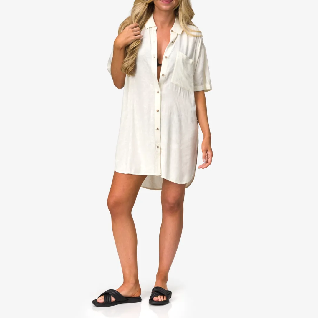 REEF T-shirts, Tanks & Dresses | Ollie Shirt Dress Marshmallow