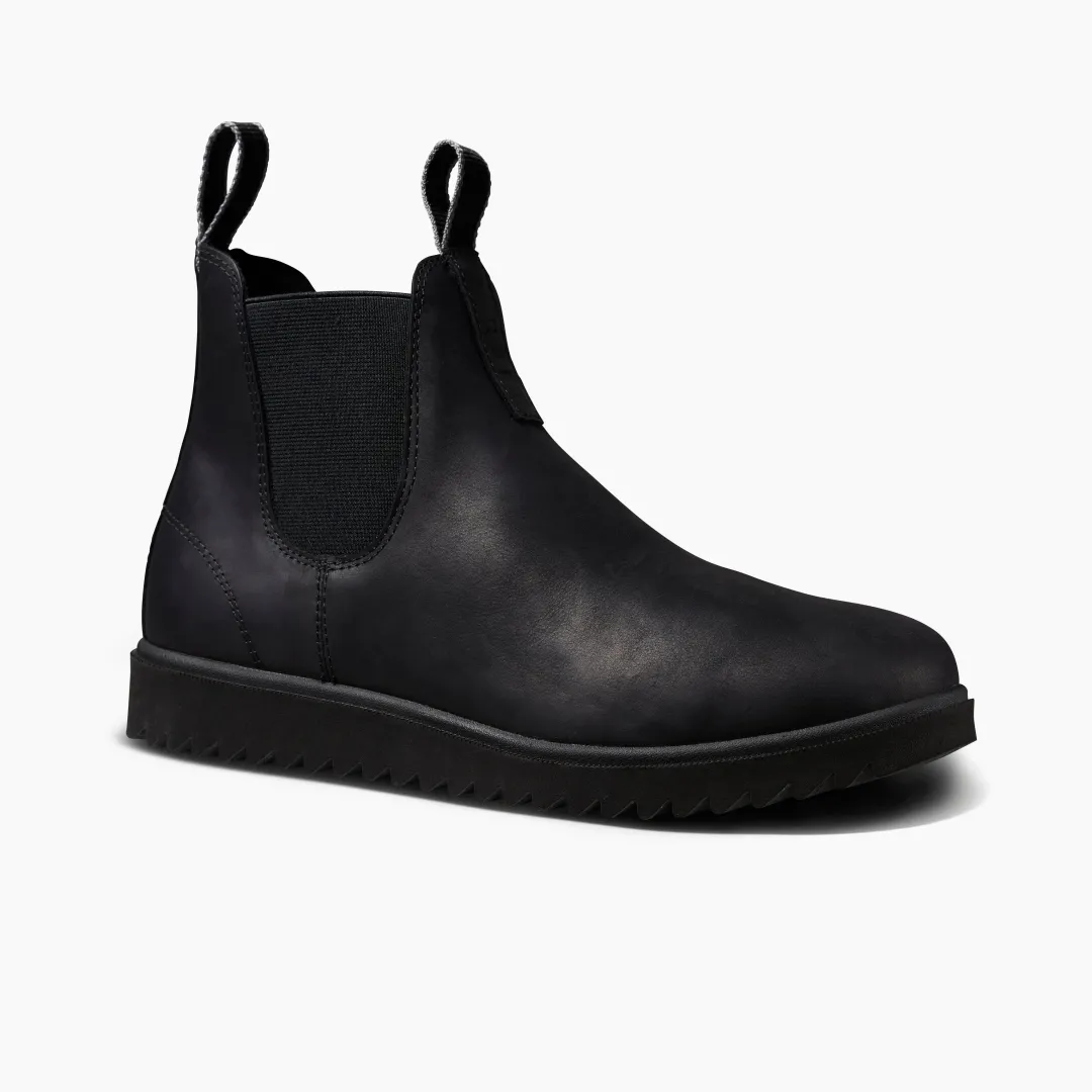 REEF Boots | Otis AllBlackLeather