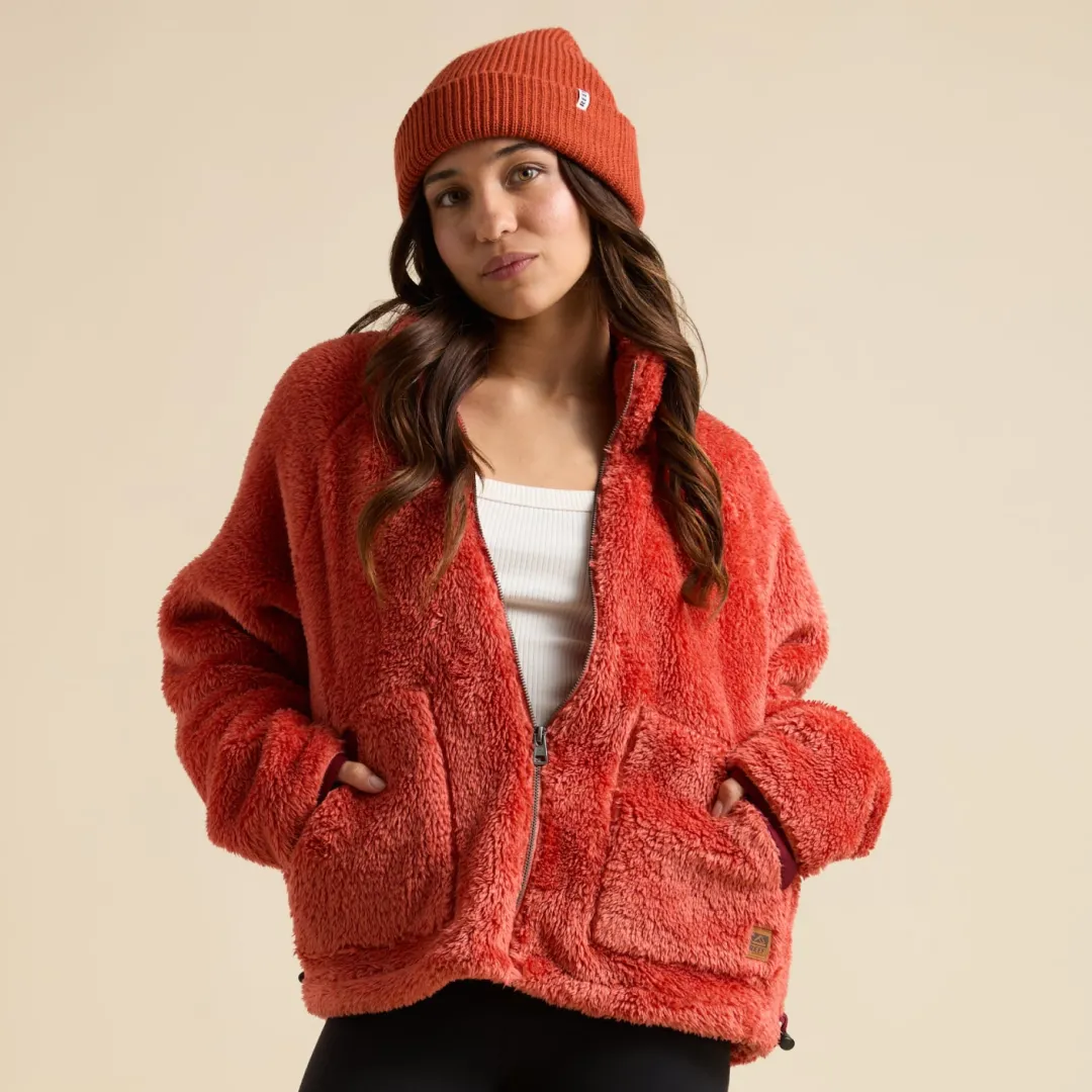 REEF Hoodies, Sweaters & Jackets | Pilot Sherpa Jacket Chili