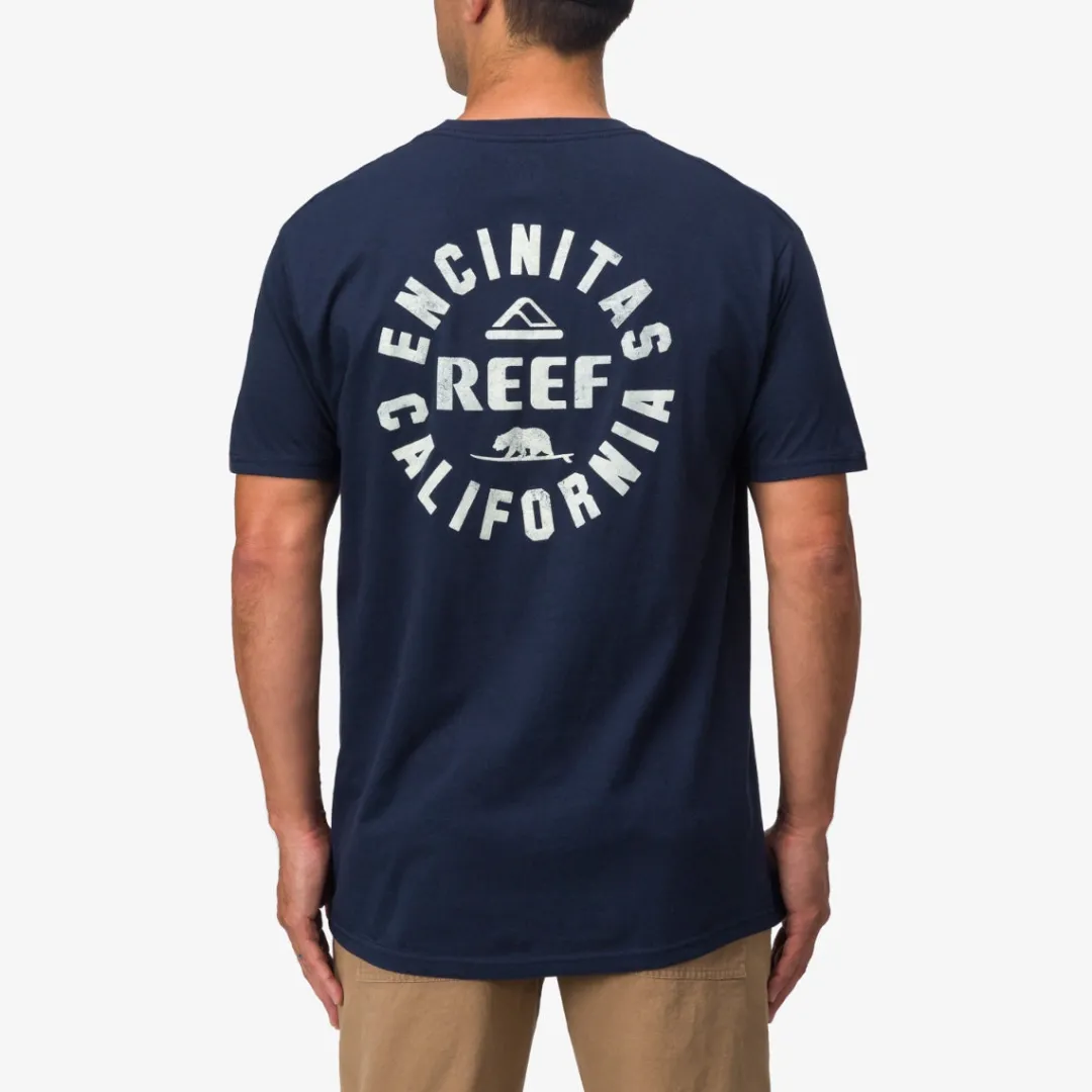 REEF Shirts & T-shirts | Rancho Tee NavyWhite
