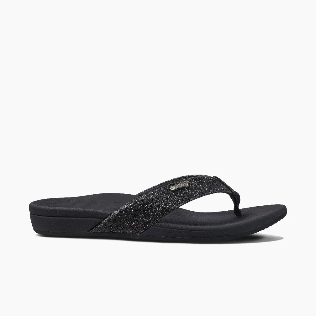 REEF Sandals | Ortho-Spring Black/BlackGlitter
