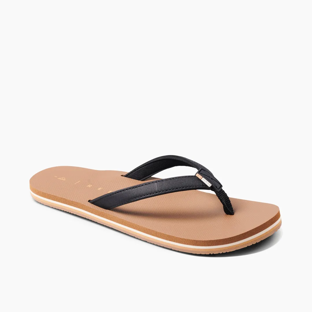 REEF Flip Flops | Sandals | Solana Black/Tan