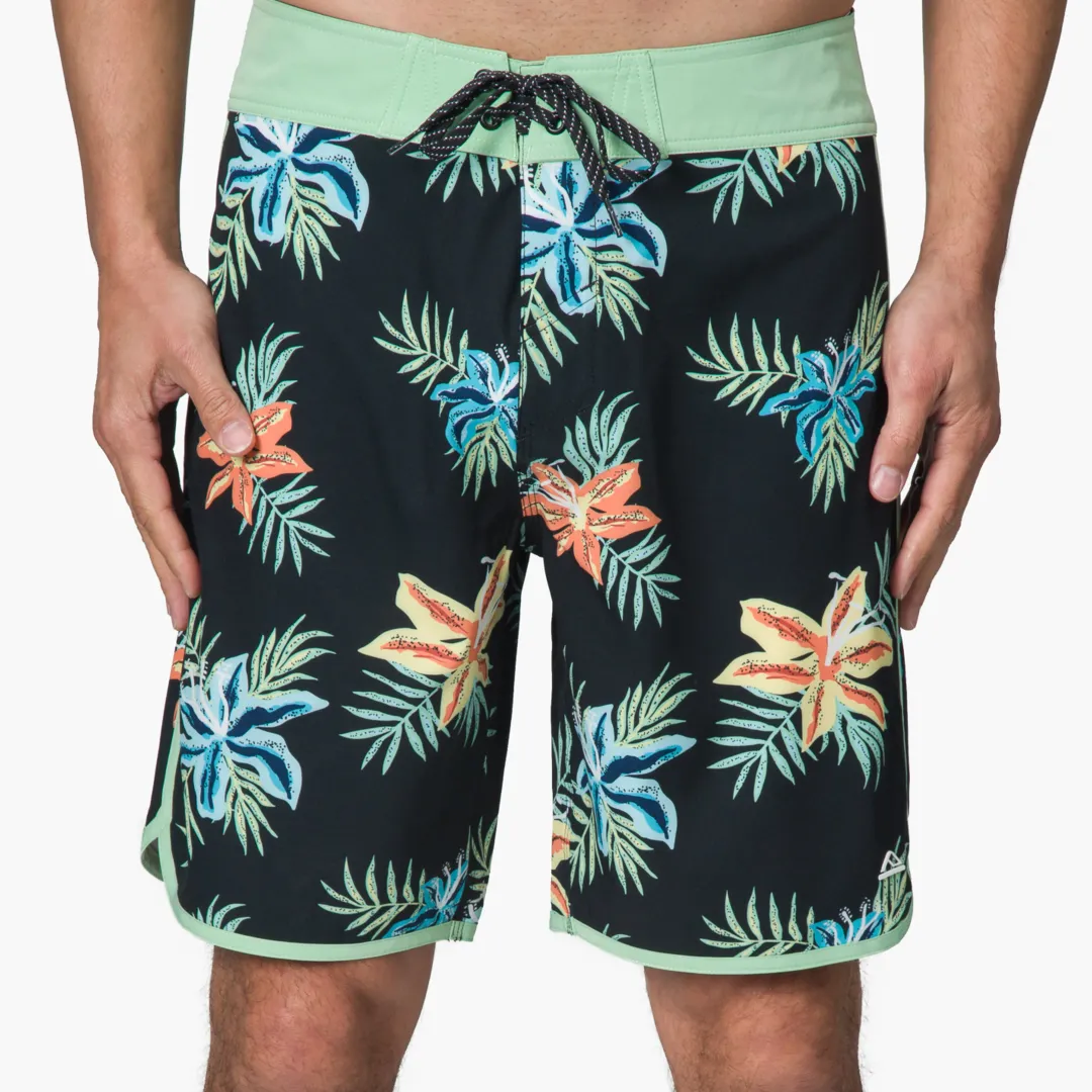 REEF Shorts, Boardshorts & Pants | Robbie Boardshort 19" Caviar