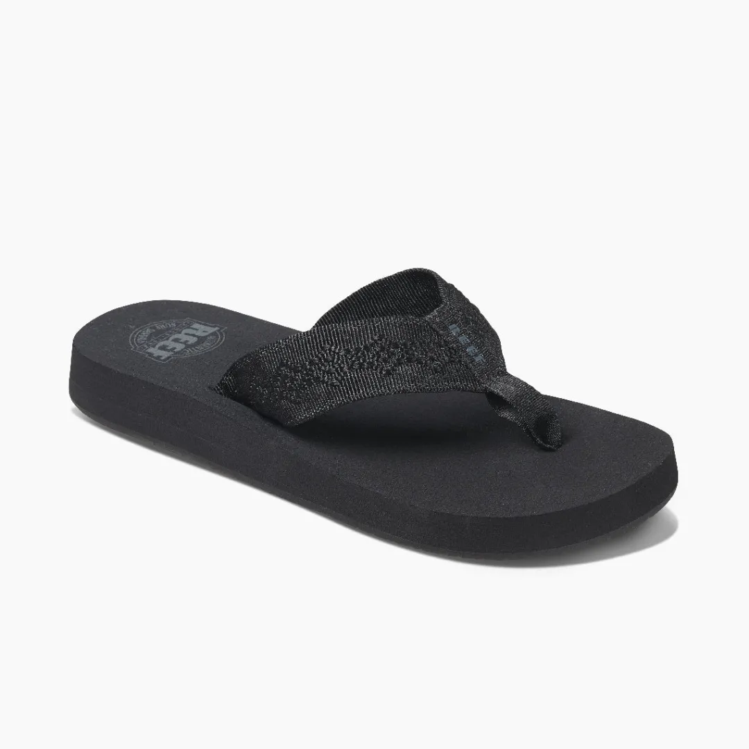 REEF Sandals | Sandy Black/Black