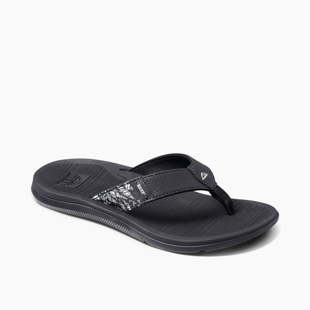 REEF Flip Flops | Sandals | Santa Ana Black/White