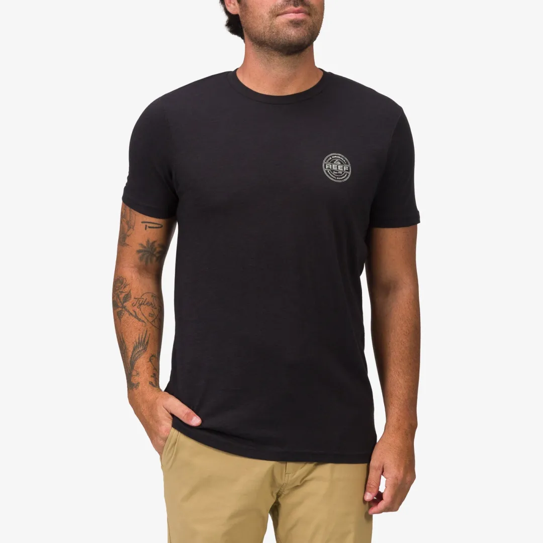 REEF Shirts & T-shirts | Slick Short Sleeve Tee Black