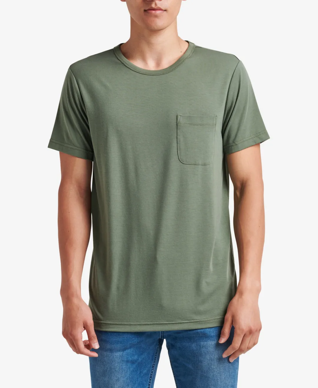 REEF Shirts & T-shirts | Smith Ss Knit ThymeGreen