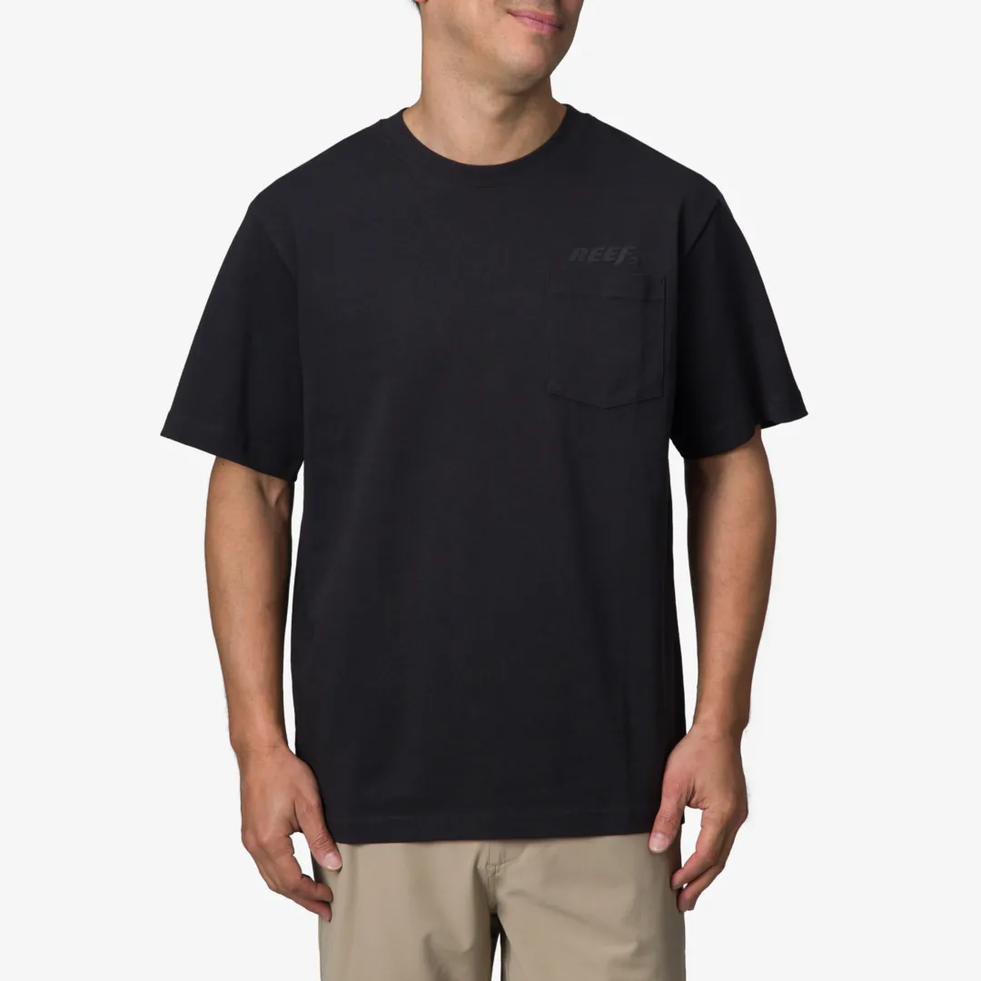 REEF Shirts & T-shirts | Speed Pocket Short Sleeve Tee Caviar