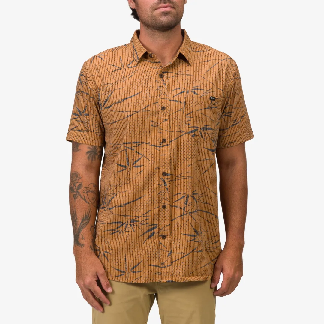 REEF Shirts & T-shirts | Stanley Short Sleeve Woven Shirt CathaySpice