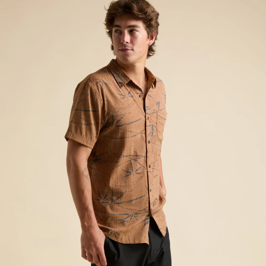 REEF Shirts & T-shirts | Stanley Short Sleeve Woven Shirt CathaySpice