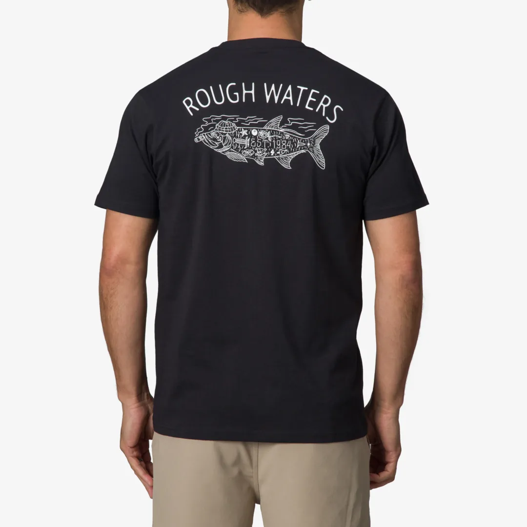 REEF Shirts & T-shirts | Tatted Short Sleeve Tee Caviar