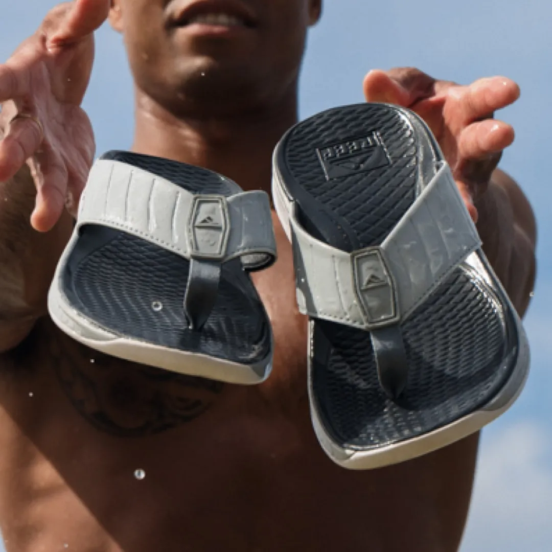 REEF Flip Flops | Sandals | The Deckhand Grey