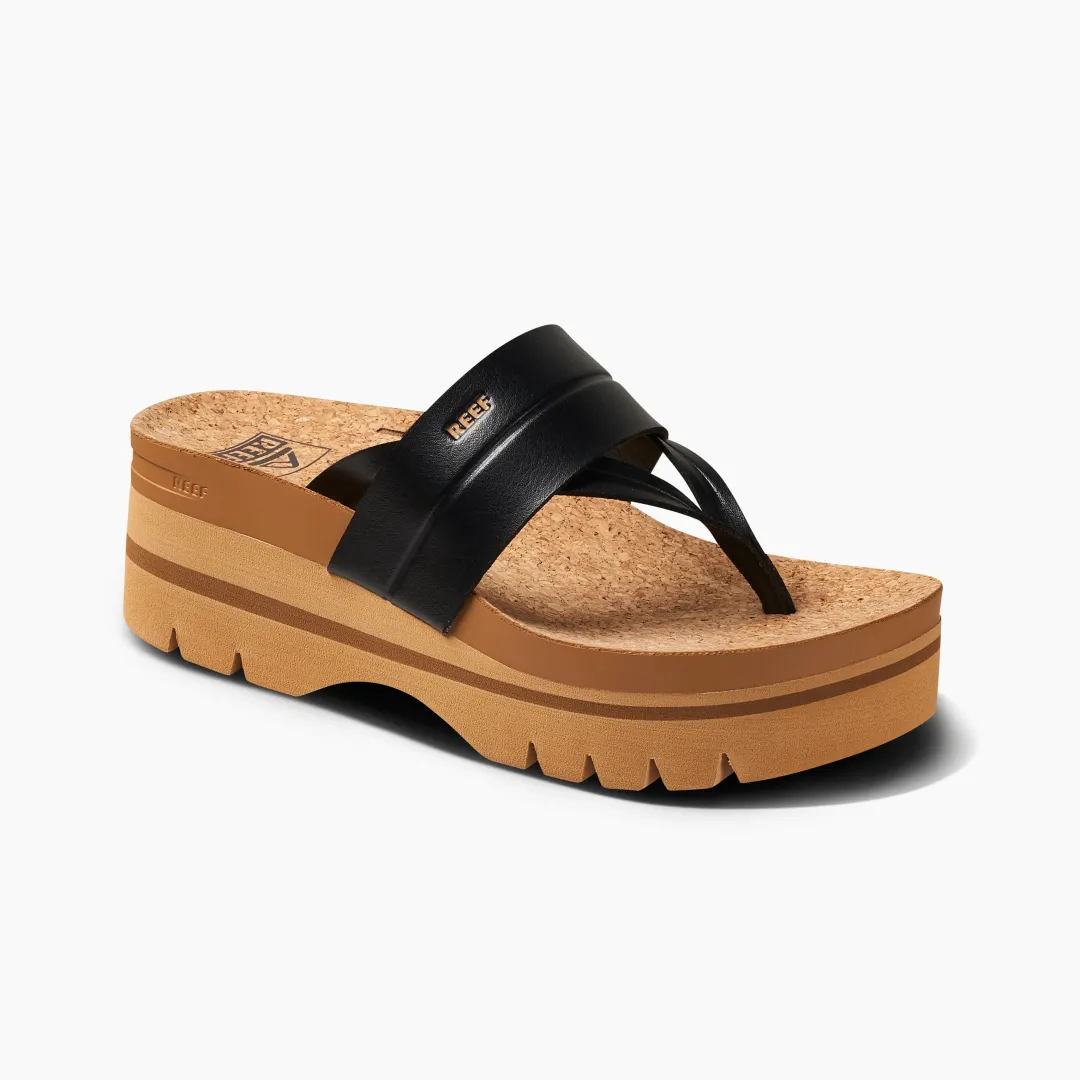 REEF Sandals | Vista Higher Lennox Black/Tan