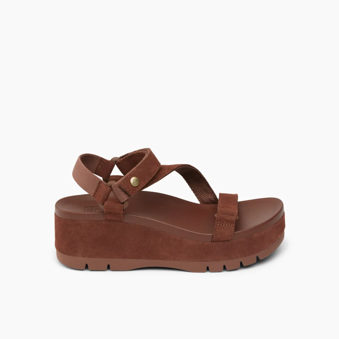 REEF Sandals | Vista Higher Luna CappuccinoSuede