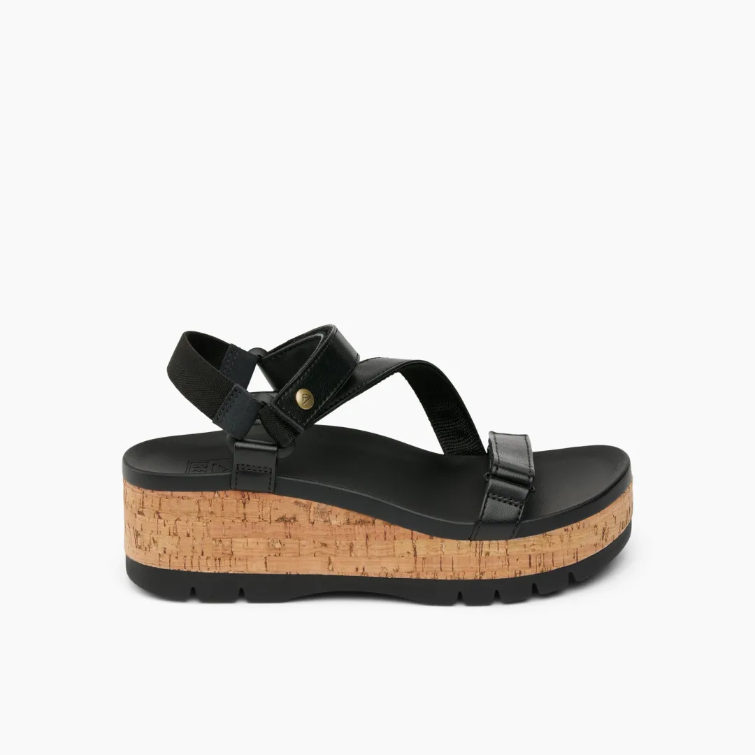 REEF Sandals | Vista Higher Luna BlackCork