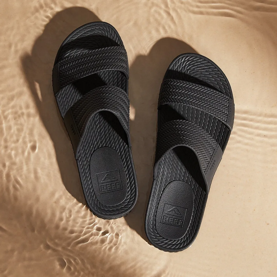 REEF Slides | Sandals | Water Vista Slide Black