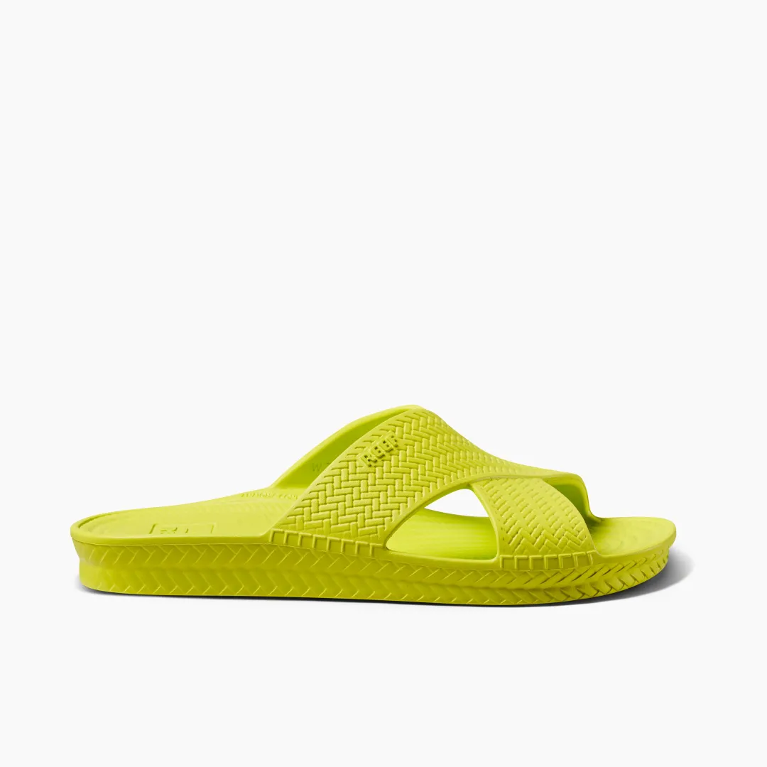 REEF Slides | Sandals | Water X Slide Lime