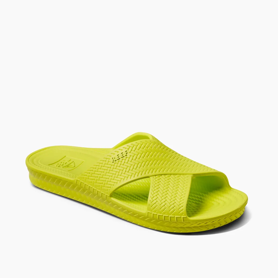 REEF Slides | Sandals | Water X Slide Lime