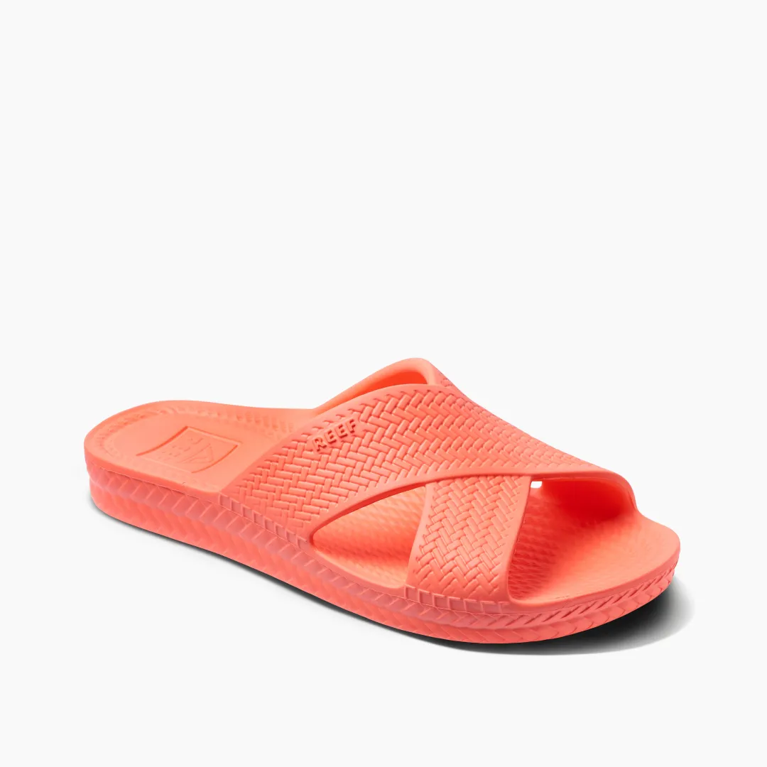 REEF Slides | Sandals | Water X Slide NeonPoppy