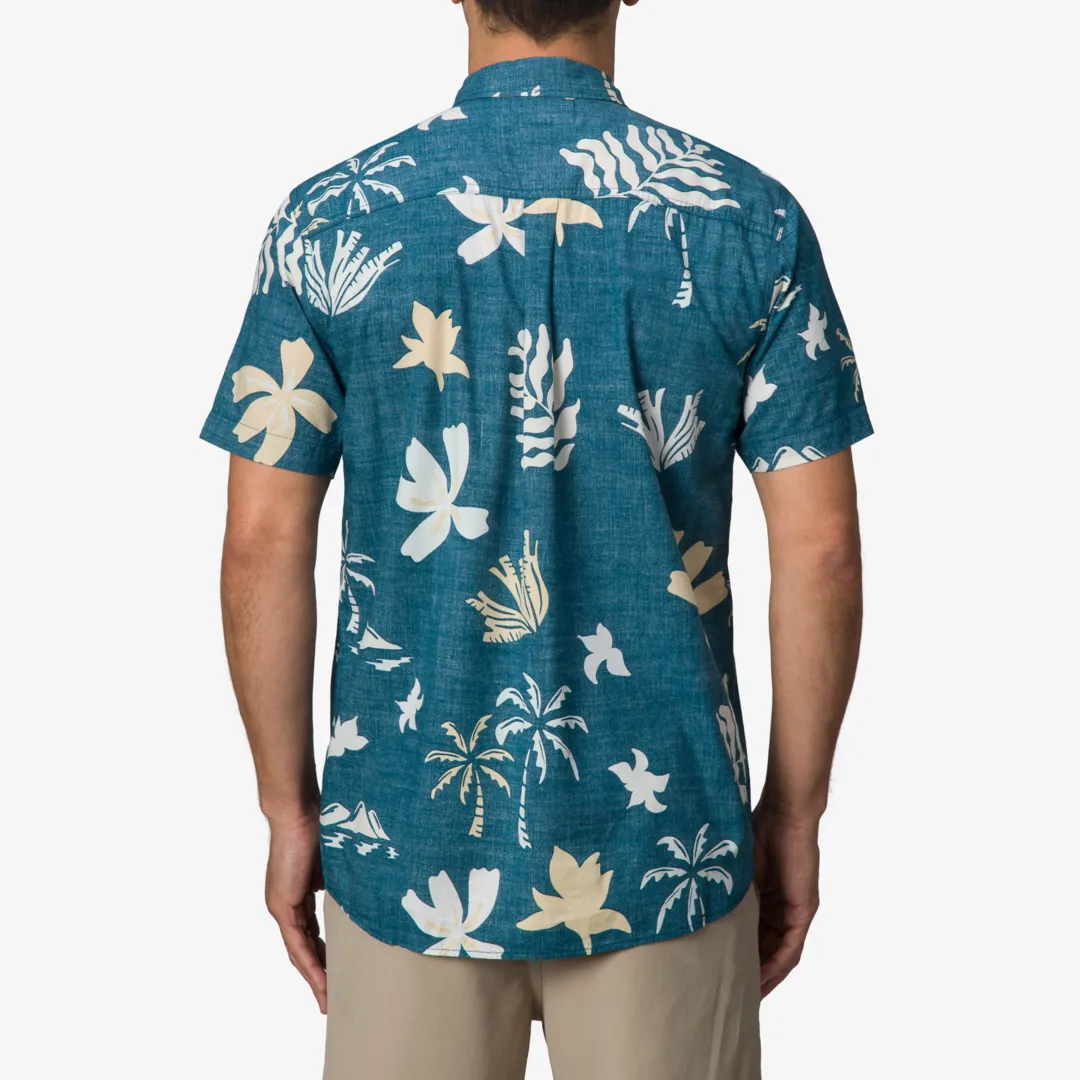 REEF Shirts & T-shirts | Watson Short Sleeve Shirt LegionBlue