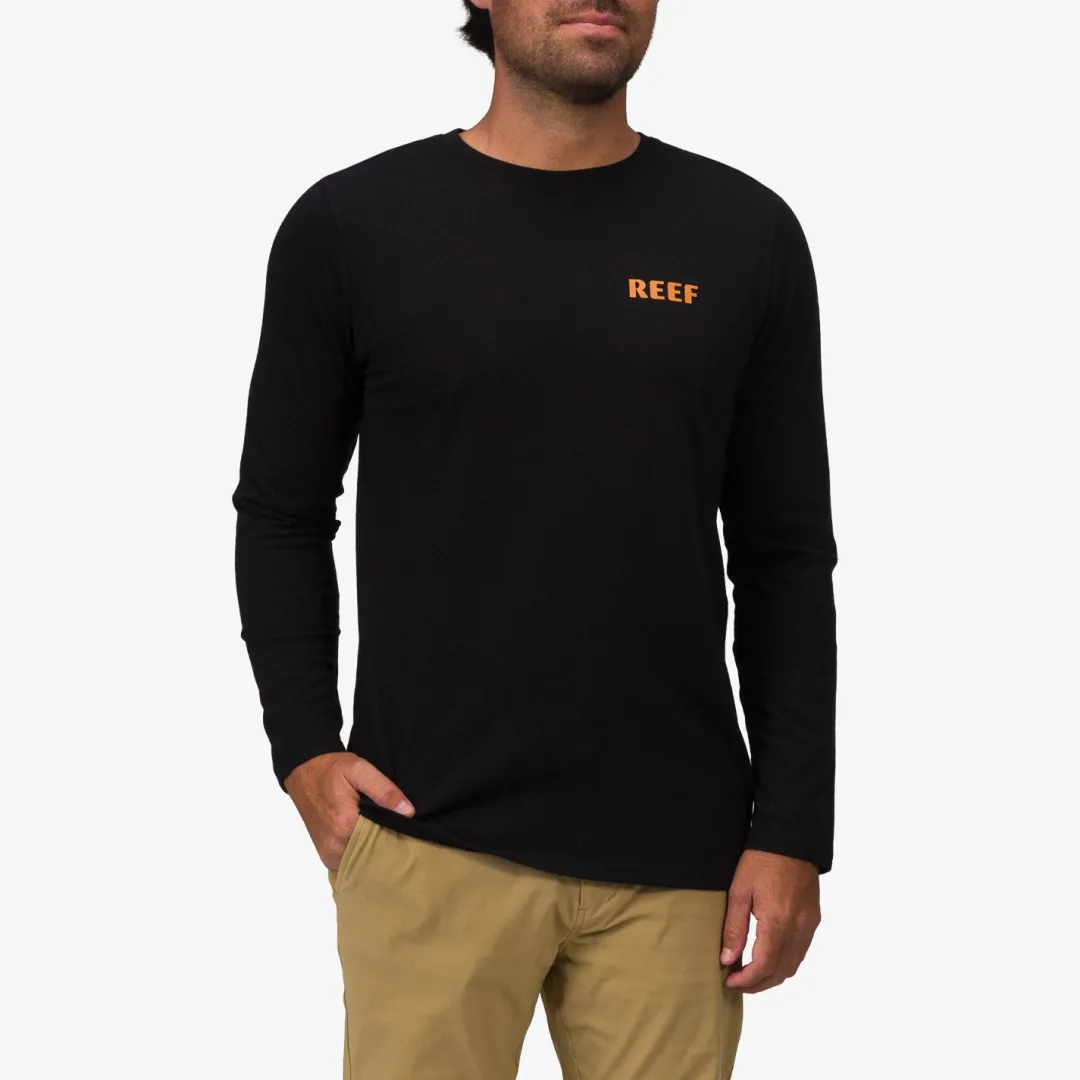 REEF Shirts & T-shirts | Wellie 24 Long Sleeve Tee Black