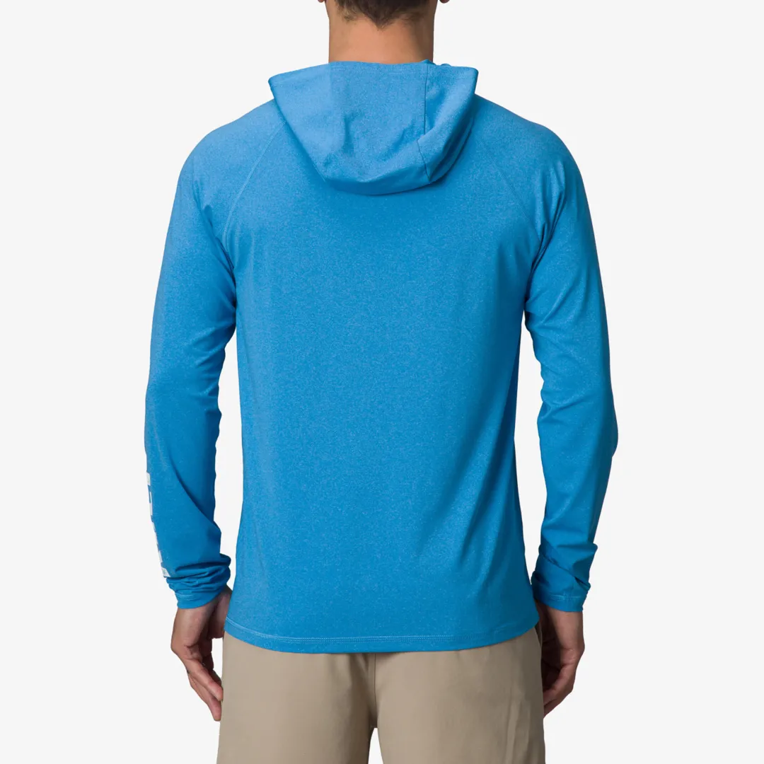 REEF Surf Shirts & Upf Apparel | Shirts & T-shirts | Wellie Long Sleeve Hooded Surf Shirt UPF 50 BrilliantBlue