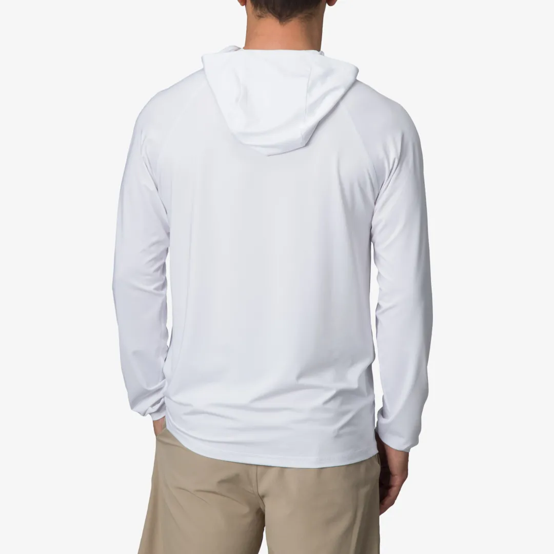 REEF Shirts & T-shirts | Surf Shirts & Upf Apparel | Wellie Long Sleeve Hooded Surf Shirt UPF 50 BrightWhite