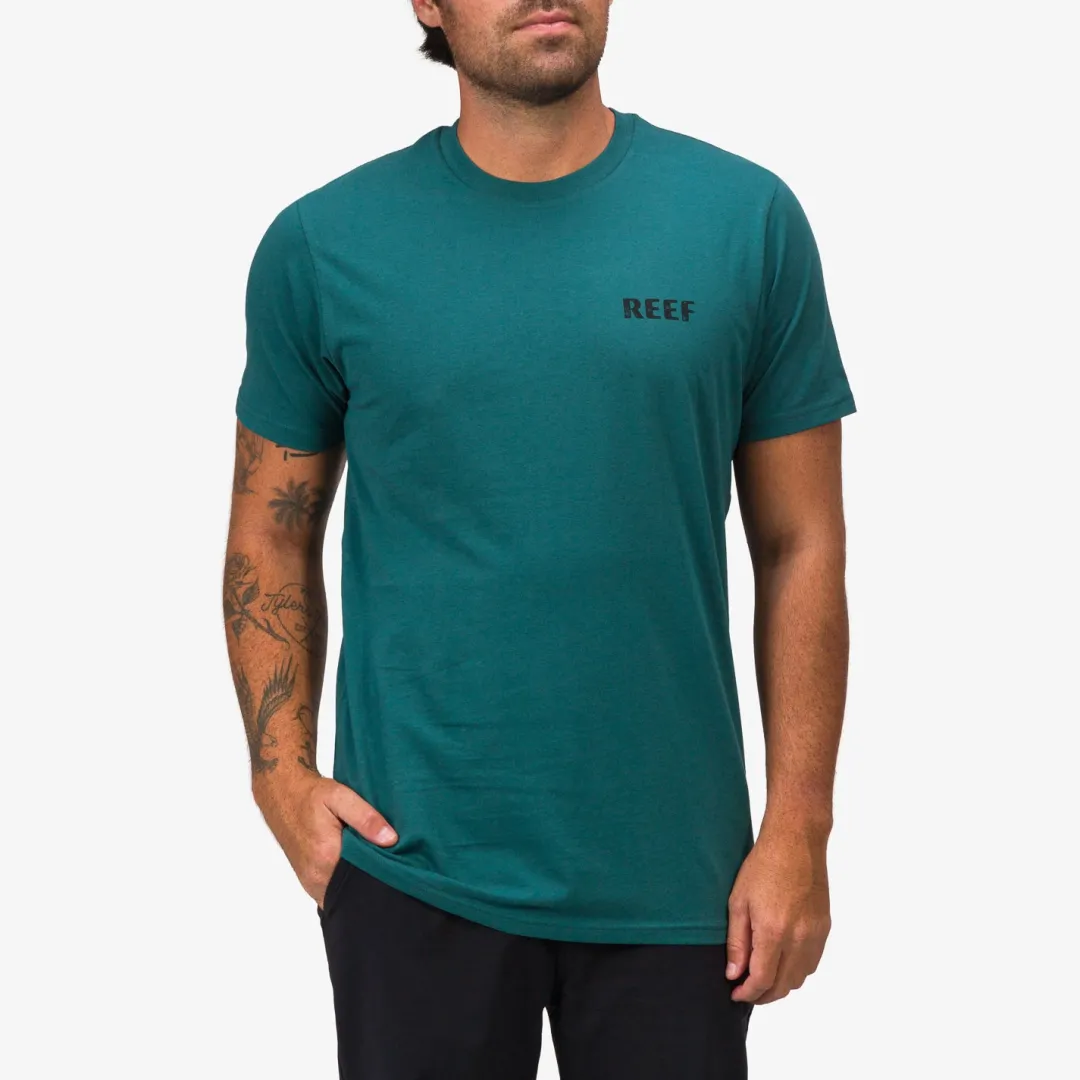 REEF Shirts & T-shirts | Wellie Short Sleeve Tee Mediterranea