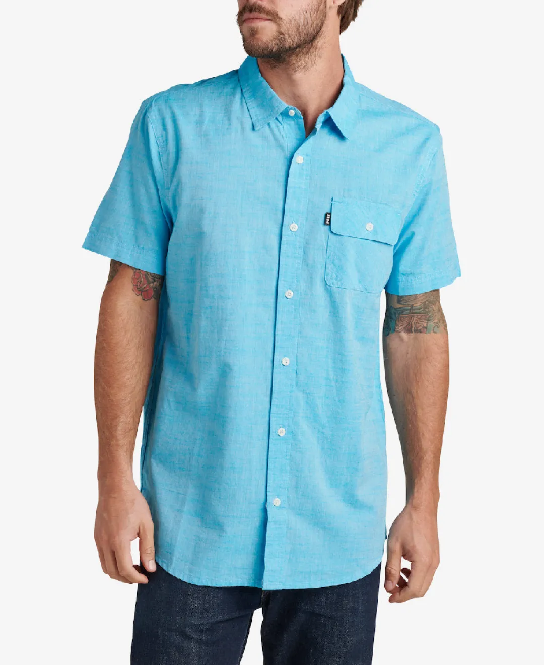 REEF Shirts & T-shirts | Winfred Woven Shirt StarlightBlue